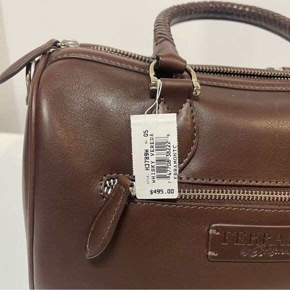 Brighton Ferrara Vereda Satchel Whisky NWT - Picture 10 of 16
